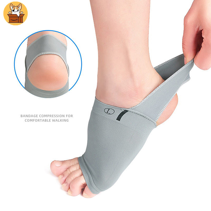 Am-az1 คู่ Arch Support Insoles, Orthopedic Correction Bandage Pads สําหรับเท้าแบน