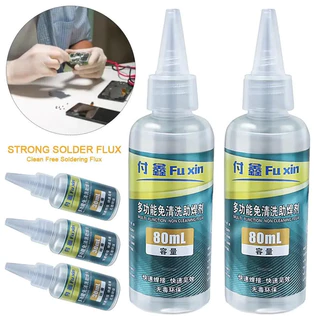 30ml 80ml สแตนเลส Flux แบตเตอรี่ Electrode การประสานอย่างรวดเร็ว Strong Solder Flux การประสาน Flux Liquid