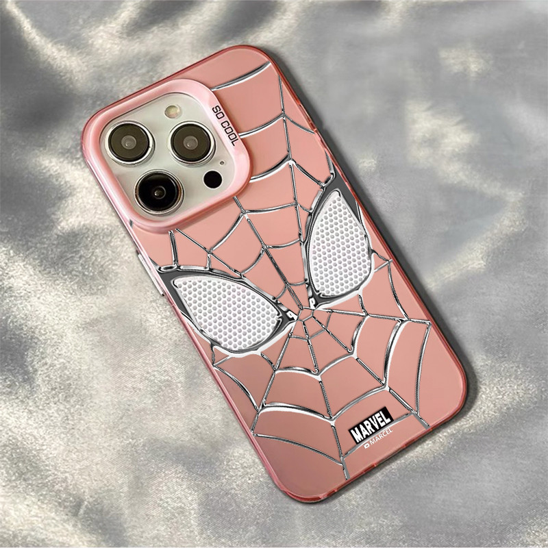 COD เคส iphone 11 13 12 14 15 16 Pro MAX X XR XSMAX 14 15 16 Plus 7Plus Cool Spider เคสโทรศัพท์คู่รักหรูหราทันสมัย ราคา ถูกที่สุด ดีลบีเคเค แกลเลอรีภาพที่ 9