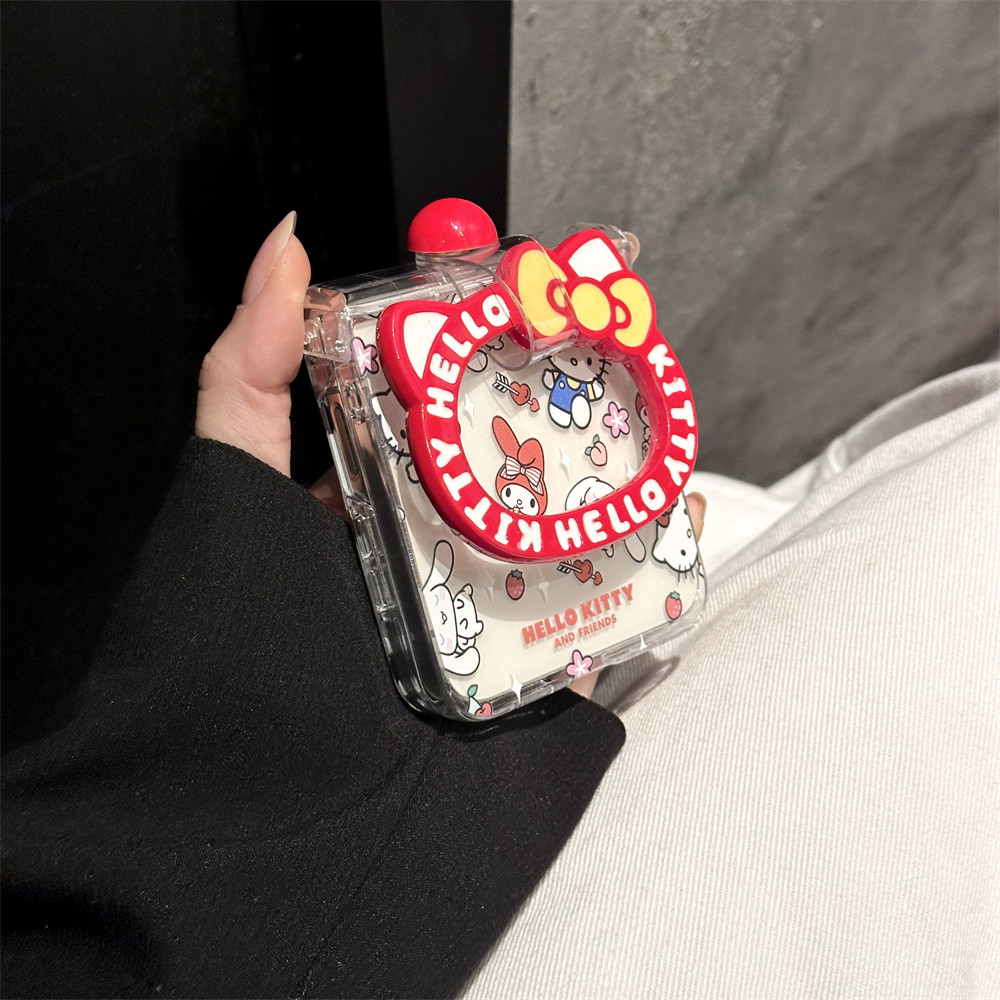 เต็มหน้าจอ Naughty Elf รวมทุกอย่างสําหรับ Samsung Galaxy Z Flip7 FE 6 5 4 3 ป้องกันความคิดสร้างสรรค์จี้สําหรับ Samsung Anti-collision ปลอก - รูปที่ 5