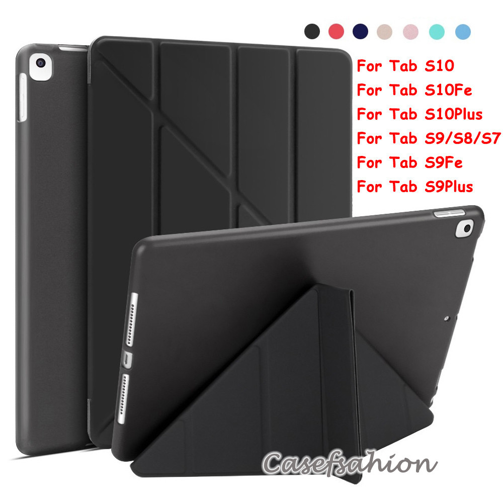 เคส ใส่ปากกาได้ Samsung For Galaxy Tab S10 S10Fe S10Plus S9 S9Fe S9Plus S7 FE S7Fe S8 Plus A7 lite A9 Plus S6lite A9Plus