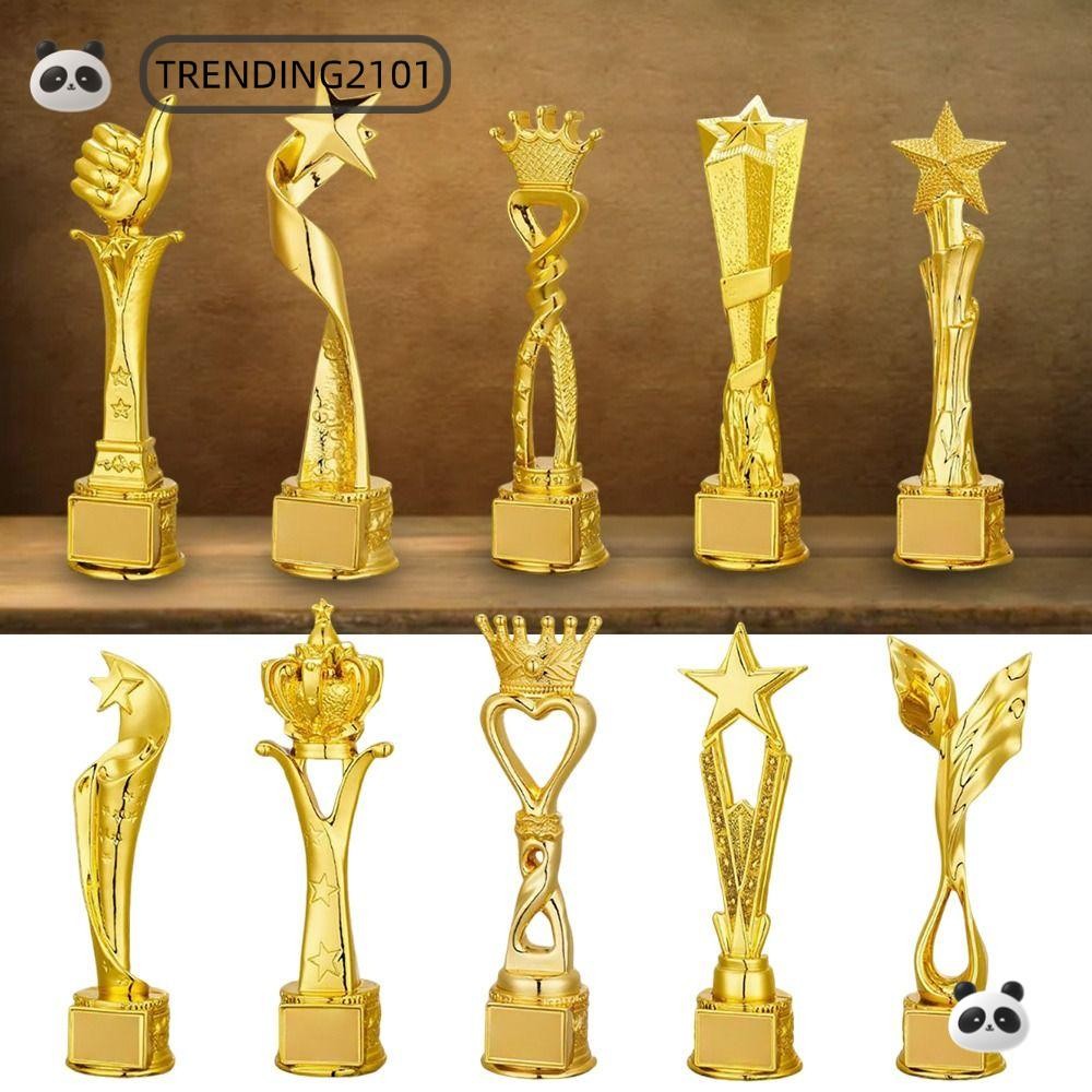 กําลังได้รับความนิยม2101ถ้วยรางวัลรูปดาวห้าแฉก,สากลหลายขนาดการแข่งขันถ้วยรางวัล,ทองสีมงกุฎรูปดาวห้าแฉกของที่ระลึกพลาสติกรุ่นเด็กรางวัล