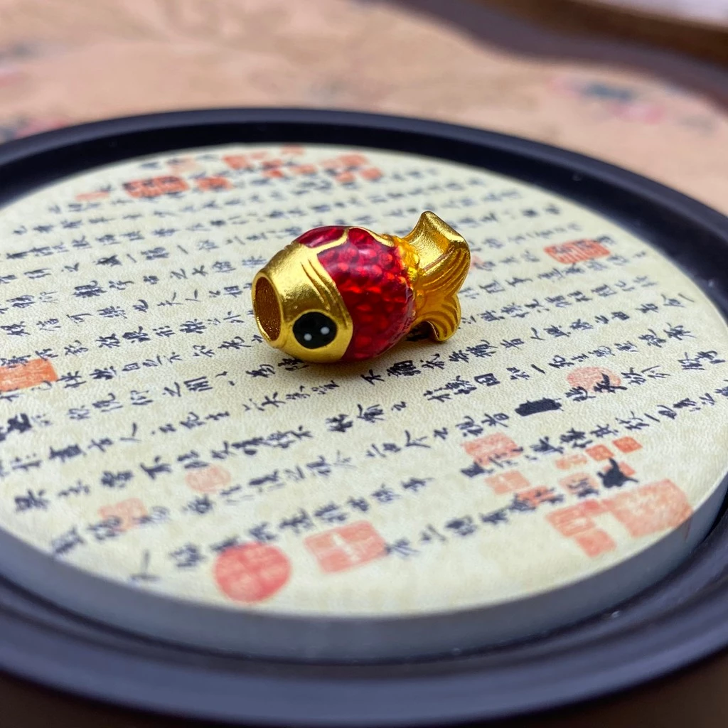 สร้อยข้อมือจี้ปลาฟอร์จูนปลาทรายทองเวียดนาม