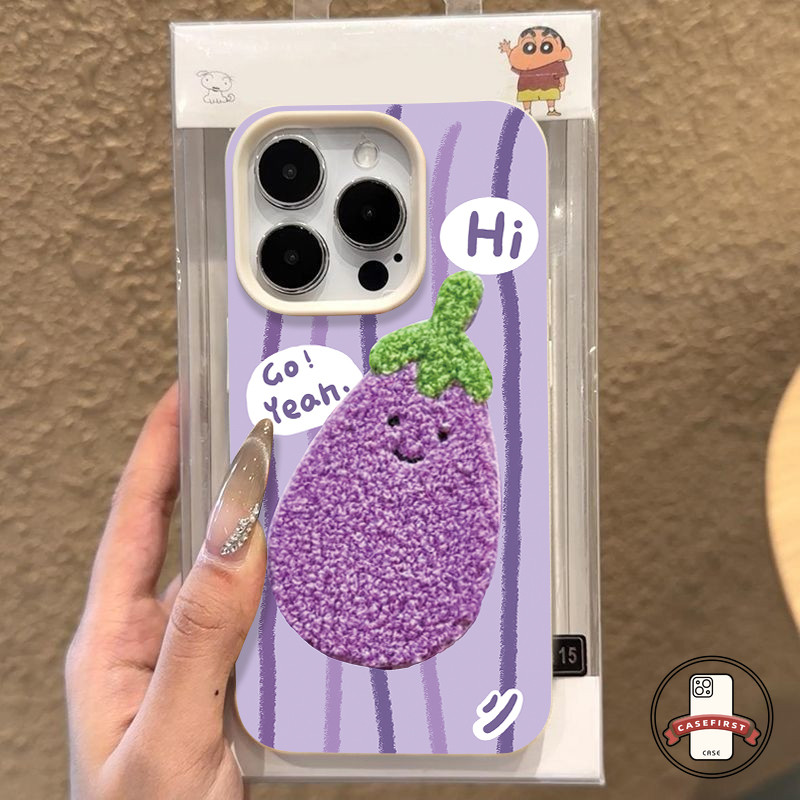 การ์ตูนนกเพนกวินน่ารักเบอร์เกอร์กราฟิติตัวอักษร เคส IPhone 17 11 15 16 13 14 12 Pro Max XS Max X 8 7 15 16 14 Plus XR - รูปที่ 3