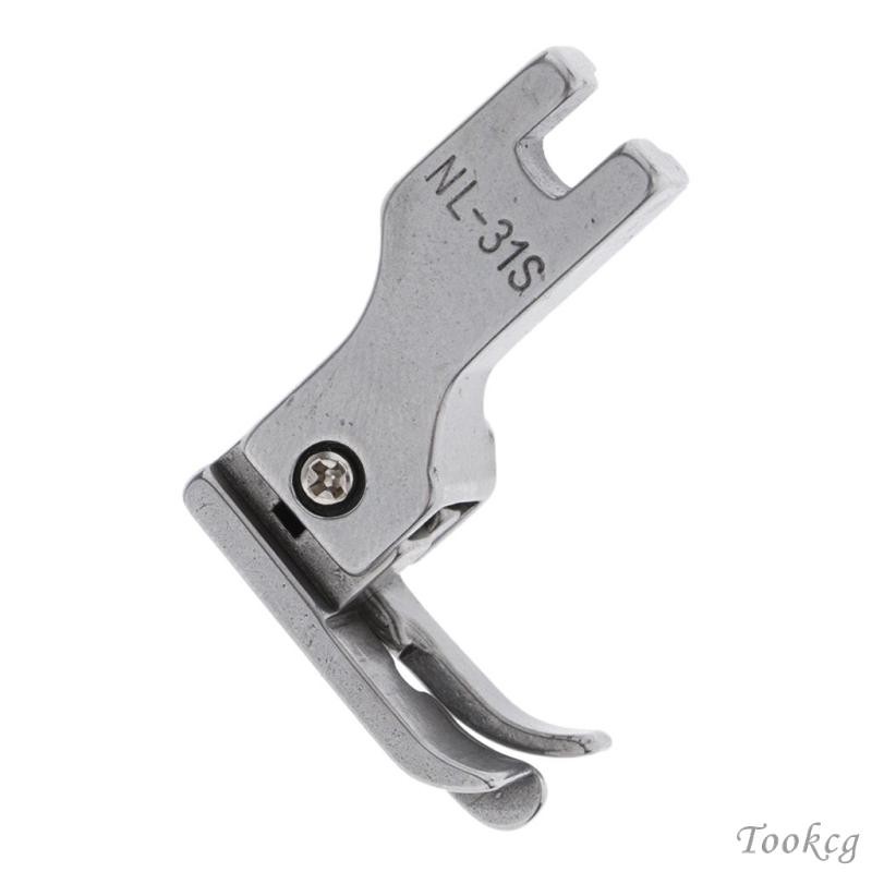 [Tookcg] NL-31S NR-31S เท้าสําหรับจักรเย็บผ้าอุตสาหกรรม Part Universal Silver