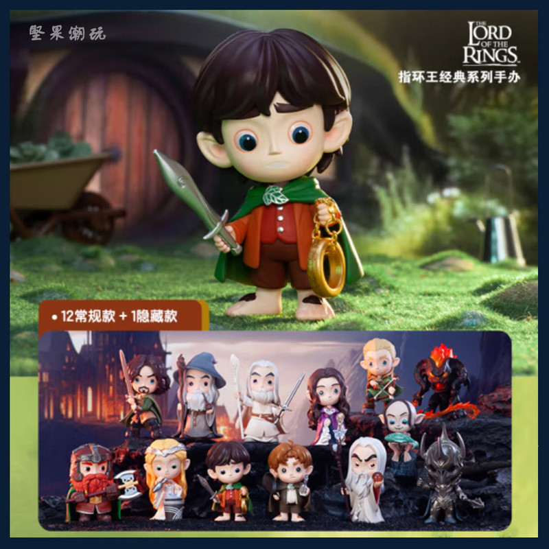 POPMART POPMART Ring King Classic Series Mystery Box LORD OF THE RINGS รูปตุ๊กตา
