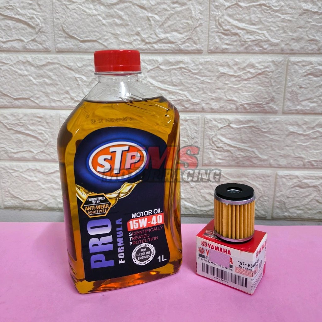 STP 15W40 PRO FORMULA MOTOR OIL (1 ลิตร) 4T OIL น้ํามันเครื่องรถจักรยานยนต์ 15W/40
