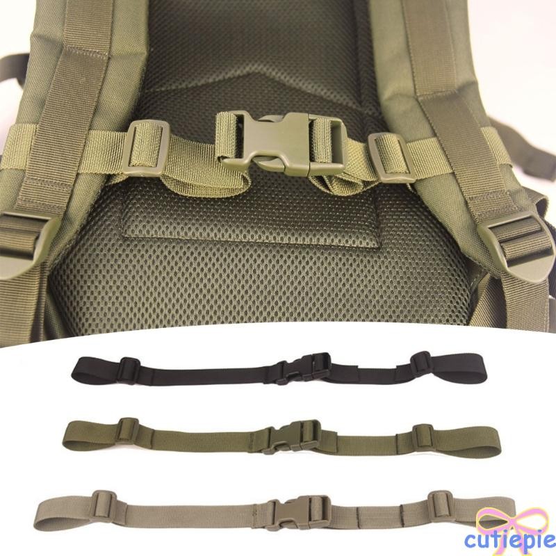 Quick Release Backpack Strap Adjustable Chest Shoulder Strap Fixed Belt Strap