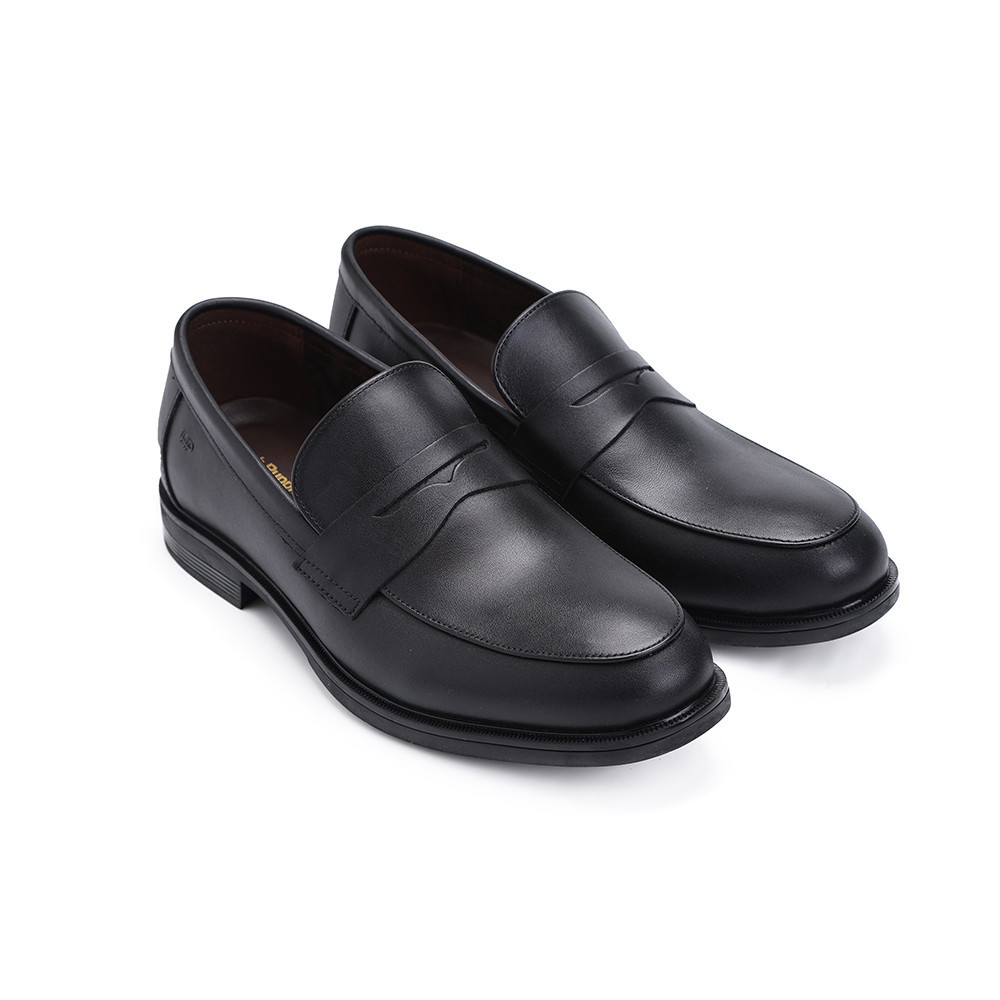 Hush Puppies รองเท้าผู้ชาย รุ่น HP 8HDFB4115A - สีดำ (รองเท้าทางการหนังแท้ แบบสวม)