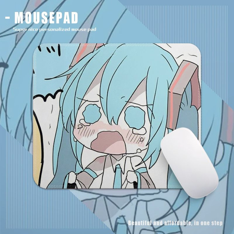 แผ่นรองเมาส์ Hatsune Miku อุปกรณ์เสริมคอมพิวเตอร์ FJTPD5416 250508