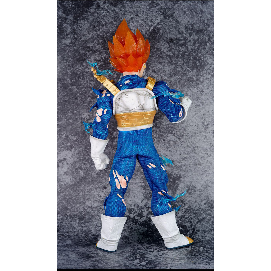 [ในสต็อก] [45ซม.] ฟิกเกอร์ขนาดใหญ่ Dragon Ball GK LX Super Saiyan Vegeta รูปปั้นมังกรสี่หัวสำหรับแสดง ราคา ถูกที่สุด ดีลบีเคเค แกลเลอรีภาพที่ 9