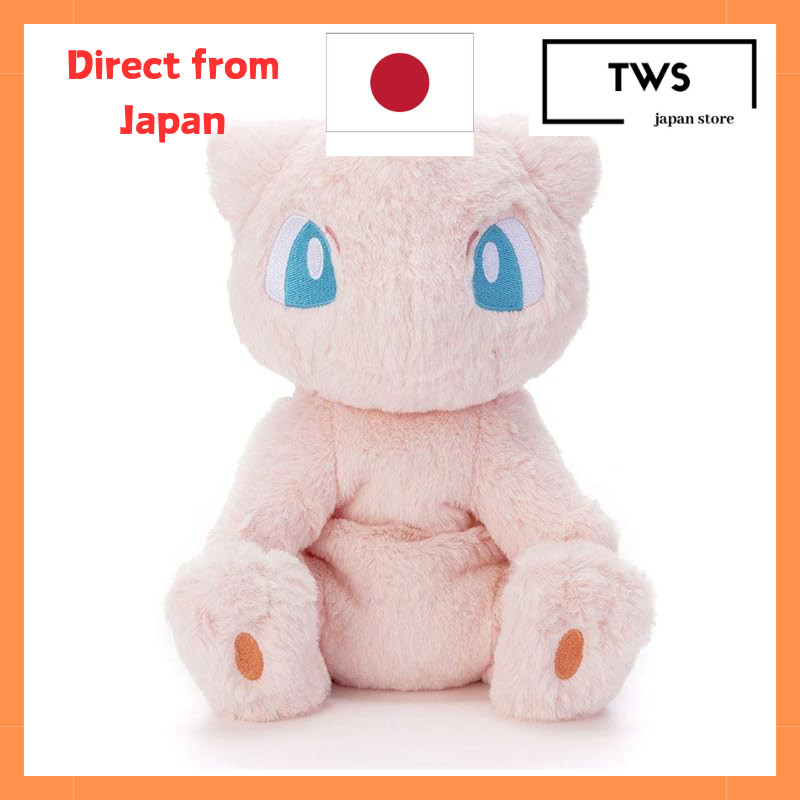 [Direct from Japan]
Pokémon Kuta Kuta Tatta! Plush Toy M Mew, approximately 22cm tall
