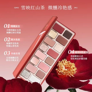 CHEERYEP พาเลตต์อายแชโดว์ 16 สี โทนสีน้ำตาลธรรมชาติ เนื้อแมตต์ ชิมเมอร์ ติดทนนาน กันน้ำ [100% Original]