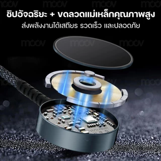 [ส่งไว] Moov CB10 สายชาร์จ Type C 5 in 1 Appel Watch Wireless Charge สายชาจ typ c สายชาร์ต