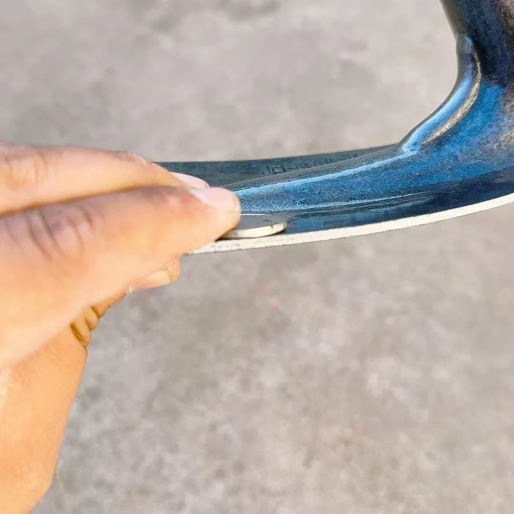จอบเกษตรเหล็กแมงกานีสชุบแข็ง สำหรับขุดดินและทำสวน thumbnail 5