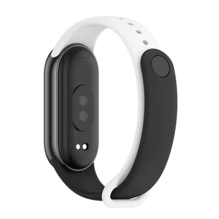 MIJOBS สำหรับ Mi Band 10 9 8 สายรัด TPU ขั้วต่อโลหะ สายนาฬิกาสปอร์ตกันน้ำสำหรับผู้ชายและผู้หญิง