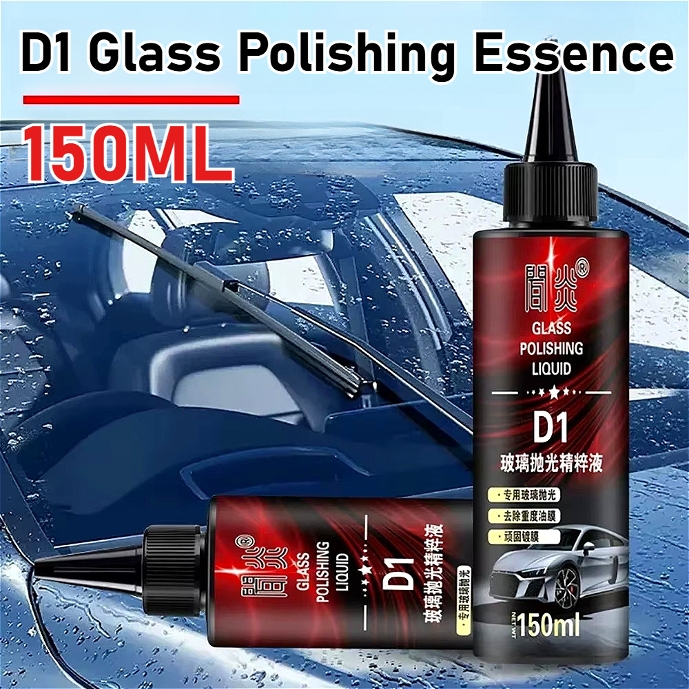 150ML รถกระจกหน้าต่างฟื้นฟู Liquid Auto กระจก Protector น้ํามันฟิล์ม Degreaser Anti-Fog สูตรสําหรับรถภาษาโปลิชคําเครื่องมือ