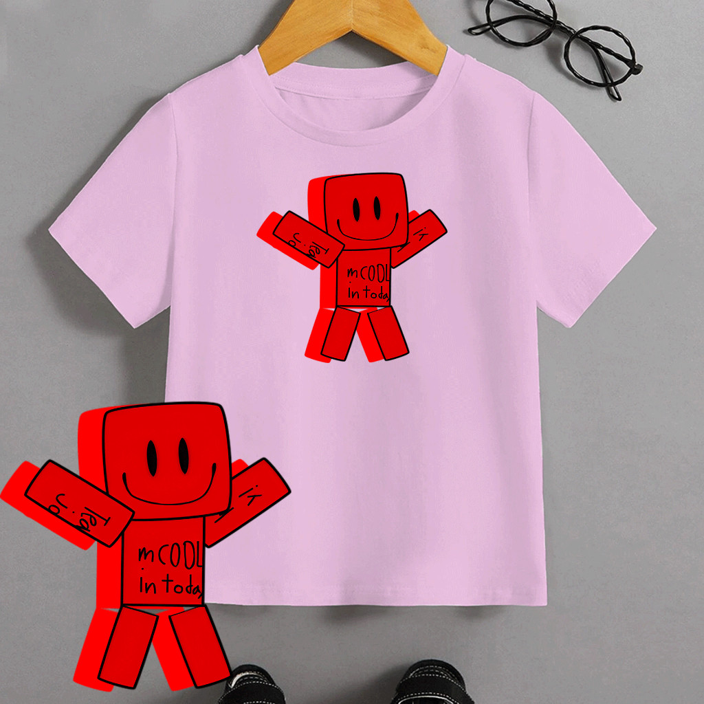 BAJU Team c00lkidd เข้าร่วมวันนี้เสื้อเด็กเสื้อยืด Roblox 100-150 01