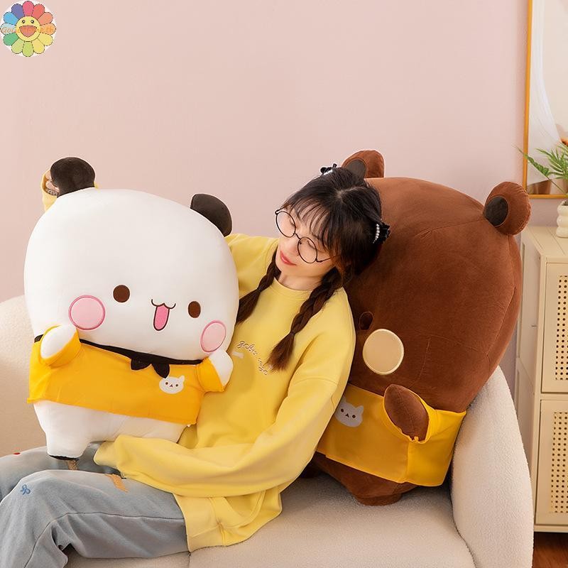 GOGO 1 ชิ้น 20/40 ซม. Kawaii ตุ๊กตาตุ๊กตาหมอนนุ่มของเล่น Hot Bubu และ Dudu Panda Bear ของเล่นตุ๊กตาแฟนเด็กของขวัญ TH