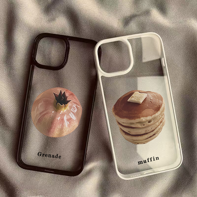 INS สไตล์ผลไม้ขนมหวานพิมพ์รูปแบบสําหรับ iPhone 16 15 14 13 12 11 Pro Max 16E XR X XS Max 7 8 Plus ทั