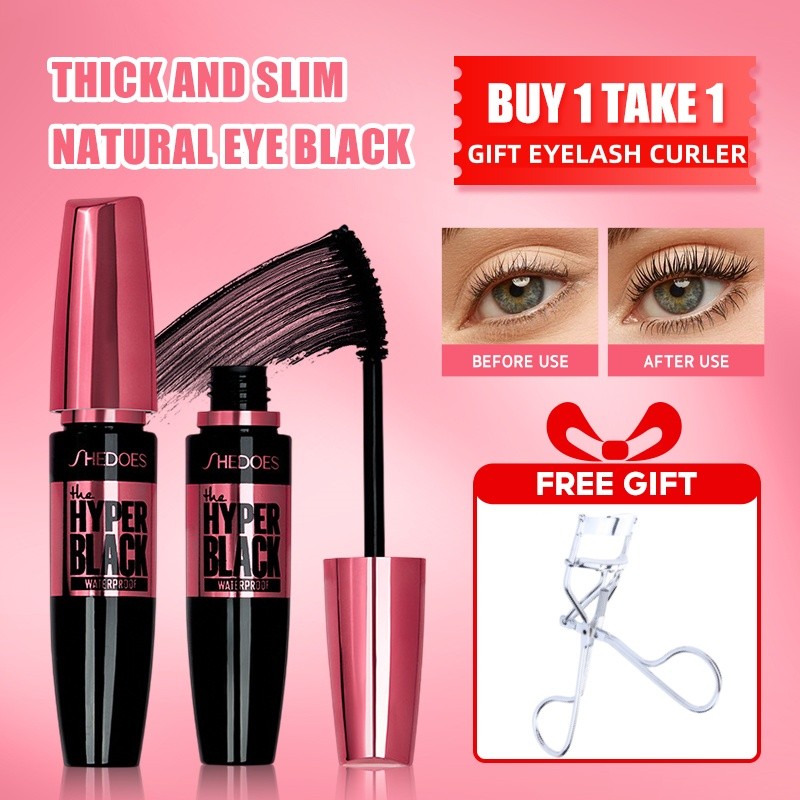 【ของขวัญฟรี】Shedoes ไพรเมอร์จัดแต่งทรงธรรมชาติ กันน้ำและกันเหงื่อ มาสคาร่าเนื้อละเอียดพิเศษ แต่งหน้านู้ดธรรมชาติ