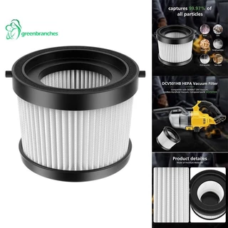 Super 2 ชิ้นเปลี่ยนกรองสูญญากาศสําหรับ DCV501HB 20V เครื่องดูดฝุ่นมือถือไร้สาย, พร้อมปะเก็นสีดํา, ส่วน DCV5011H