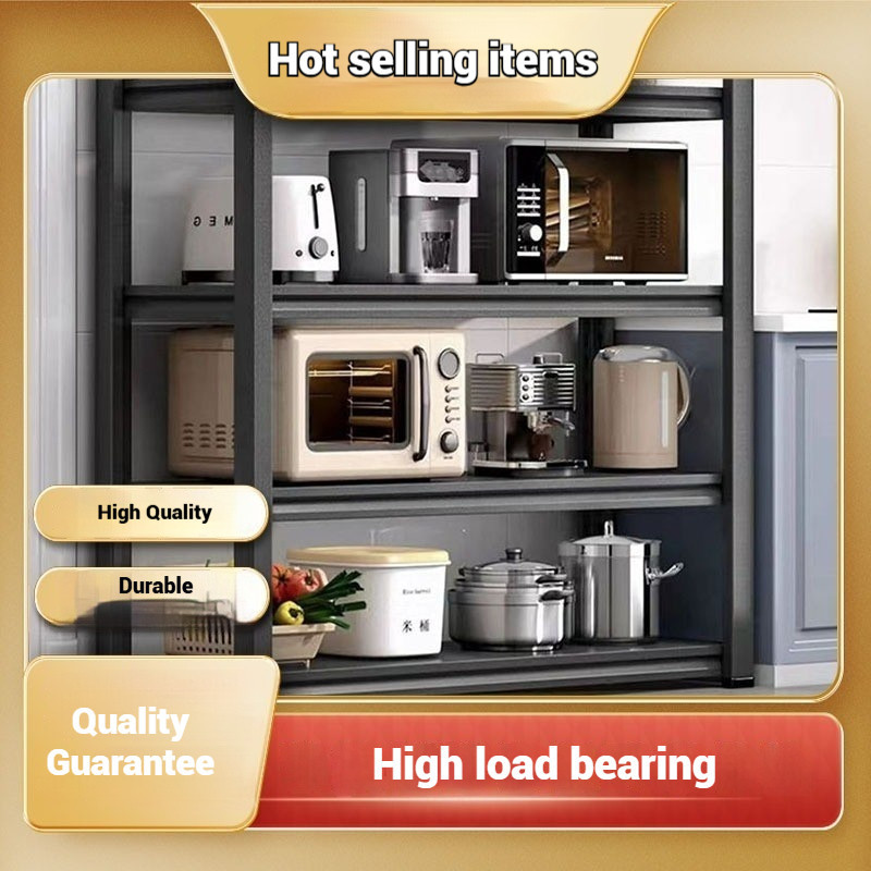 Storage Shelf Steel Rack Heavy Duty Shelf Multi-functional Organizer Cabinet Display Iron Rack