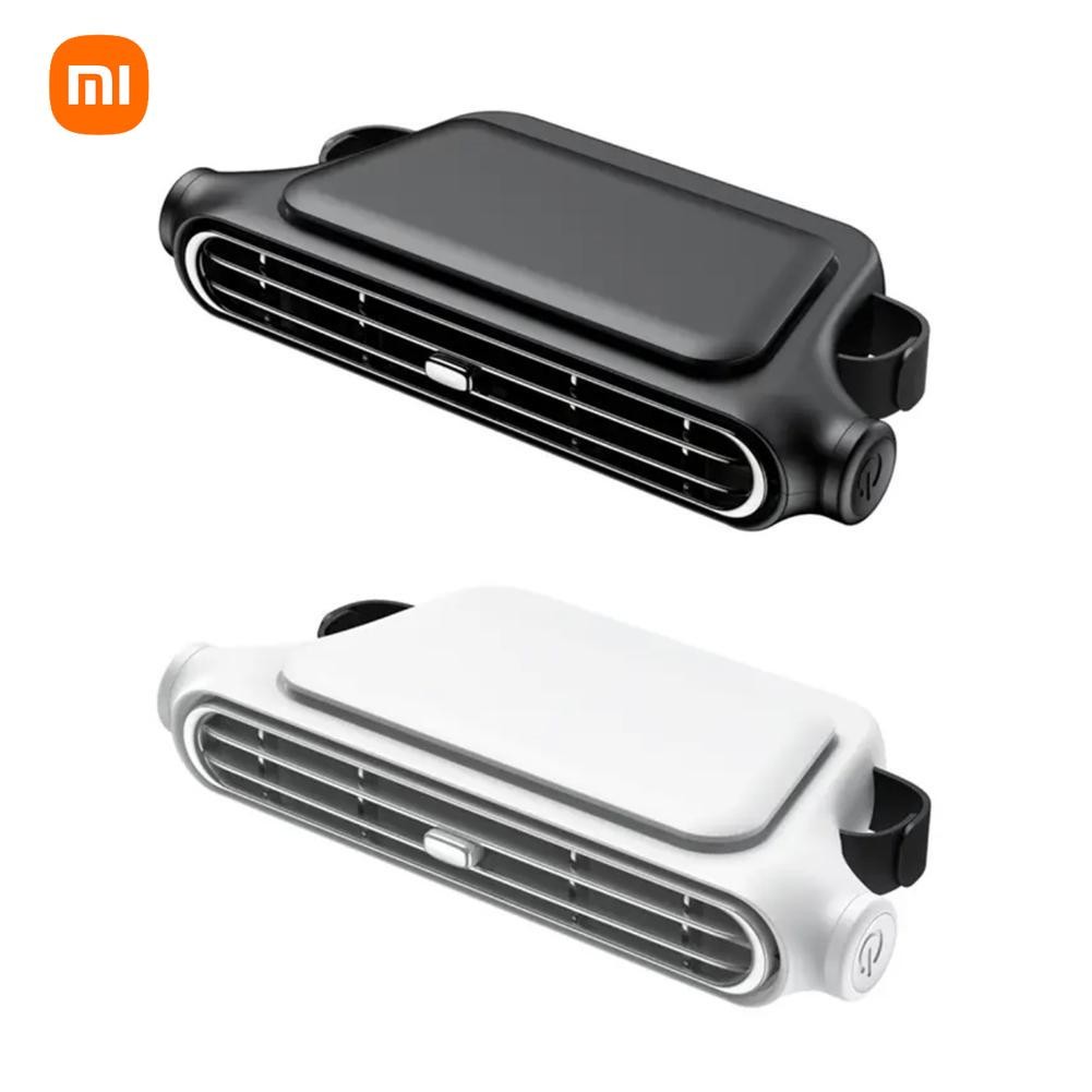 Xiaomi Car Headrest Cooling Air Fan 3 ความเร็วปรับรถที่นั่งพัดลมระบายความร้อนที่นั่งด้านหลัง Ventilator ฤดูร้อนรถอุปกรณ์เสริม