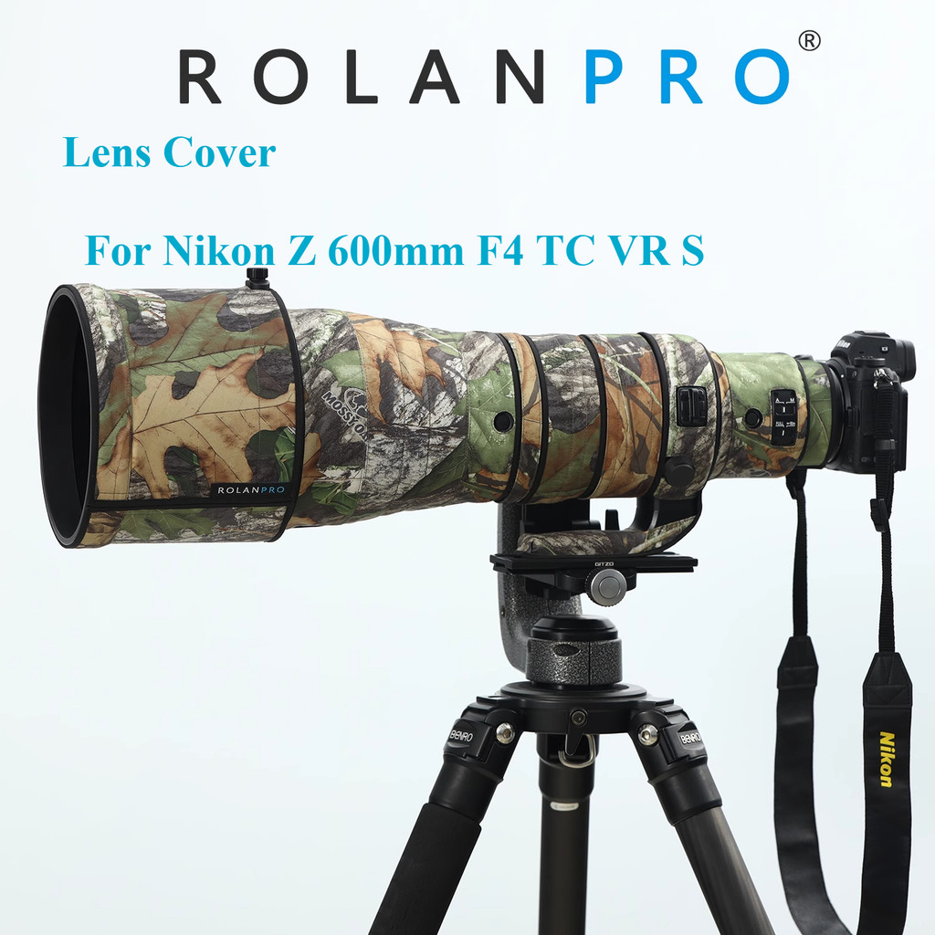 Rolanpro Nikon Z 600mm F4 TC VR S raincoat waterproof lens Cover Protective Case