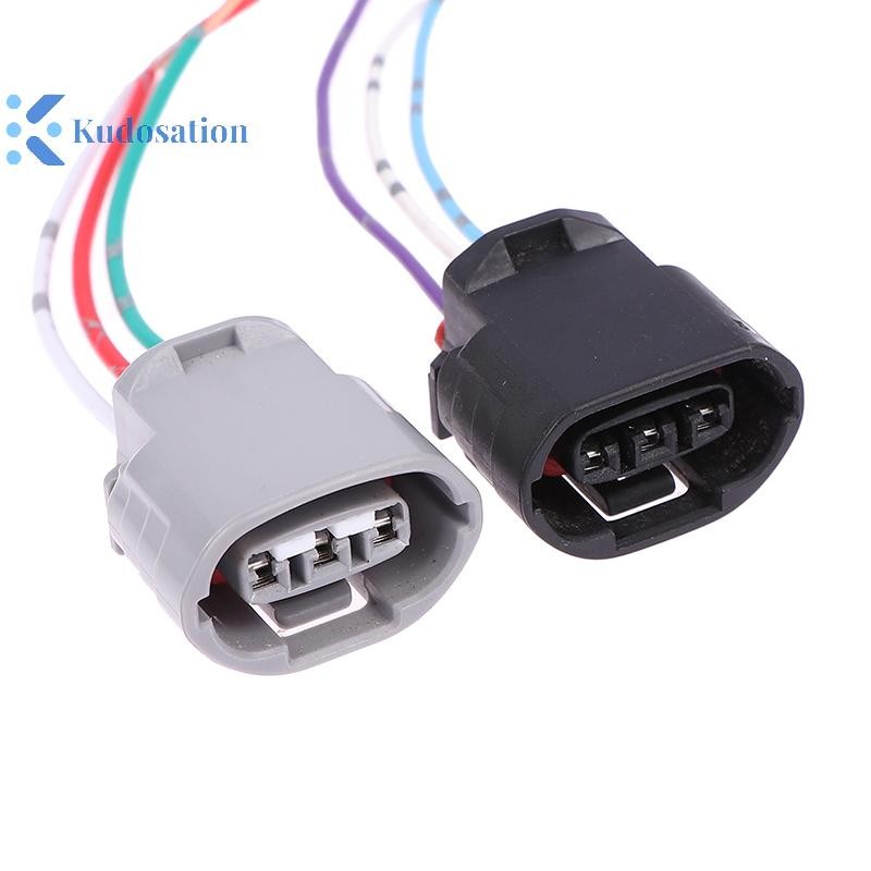 คุโดส ซ่อมตะกั่วไดชาร์จ 3 สายและปลั๊ก Denso Regulator Harness Plug 3 Pin Car