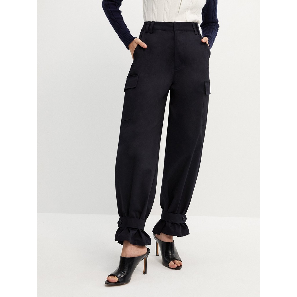 [Pomelo] กางเกงทรงคาร์โก้แบบปรับทรงได้ / Convertible Cargo Pants