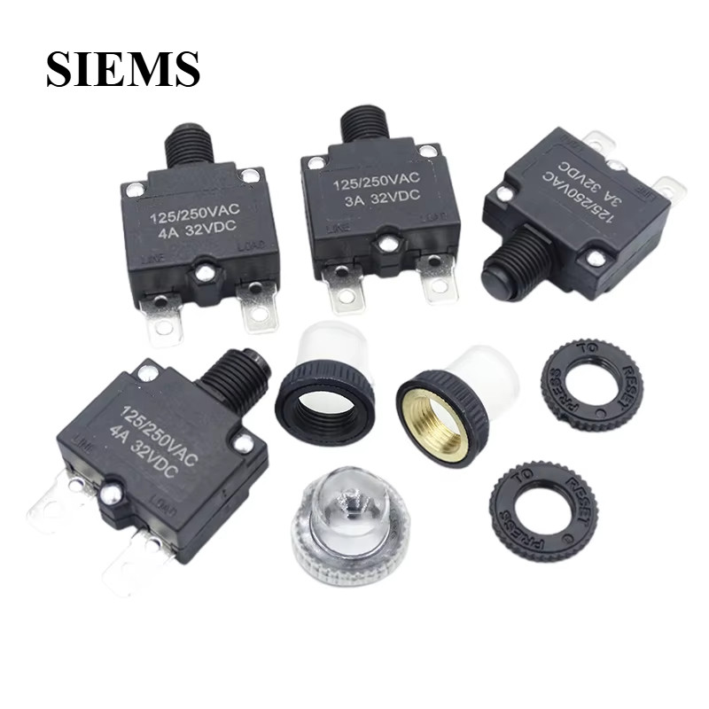 ST-1MR1WP-01 สวิตช์ป้องกันการโอเวอร์โหลดกระแส 3-30A 32VDC ตัวป้องกันเครื่องเจียรรถยนต์ไฟฟ้าสามารถติด