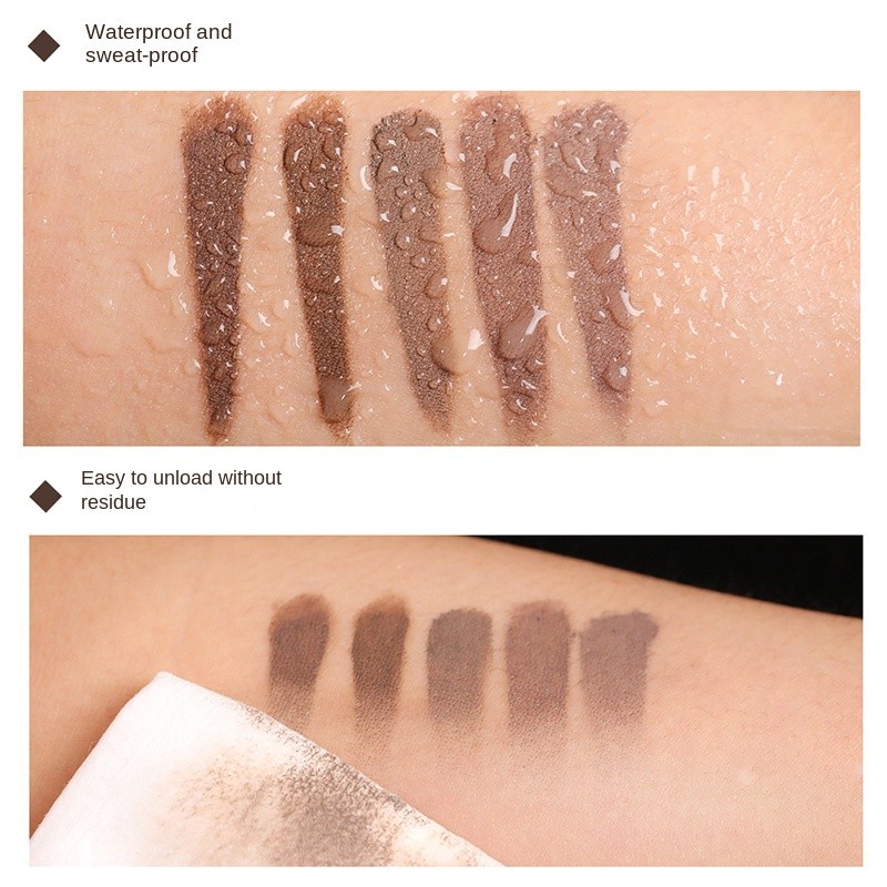 YTL 4in1 คิ้วฝุ่น เจลเขียนคิ้ว+อายไลเนอร์ เนื้อเจล​ ​เขียนง่าย กันน้ำ กันเหงื่อ กันน้ำ กันน้ำติดทนนาน เจลคิ้ว - รูปที่ 5