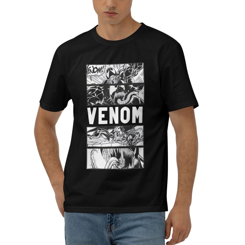 เสื้อยืดผ้าฝ้าย Marvel Venom Comics