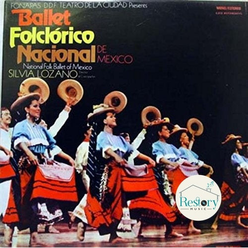 แผ่นเสียง SILVIA LOZANO - Ballet Folclorico Nacional (Vinyl) (VG) (2LPs)