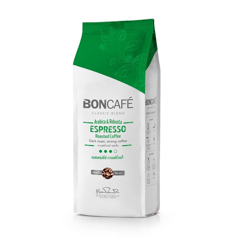 BONCAFE กาแฟเอสเพรสโซ่ ชนิดเม็ด 250 กรัม บอนกาแฟ