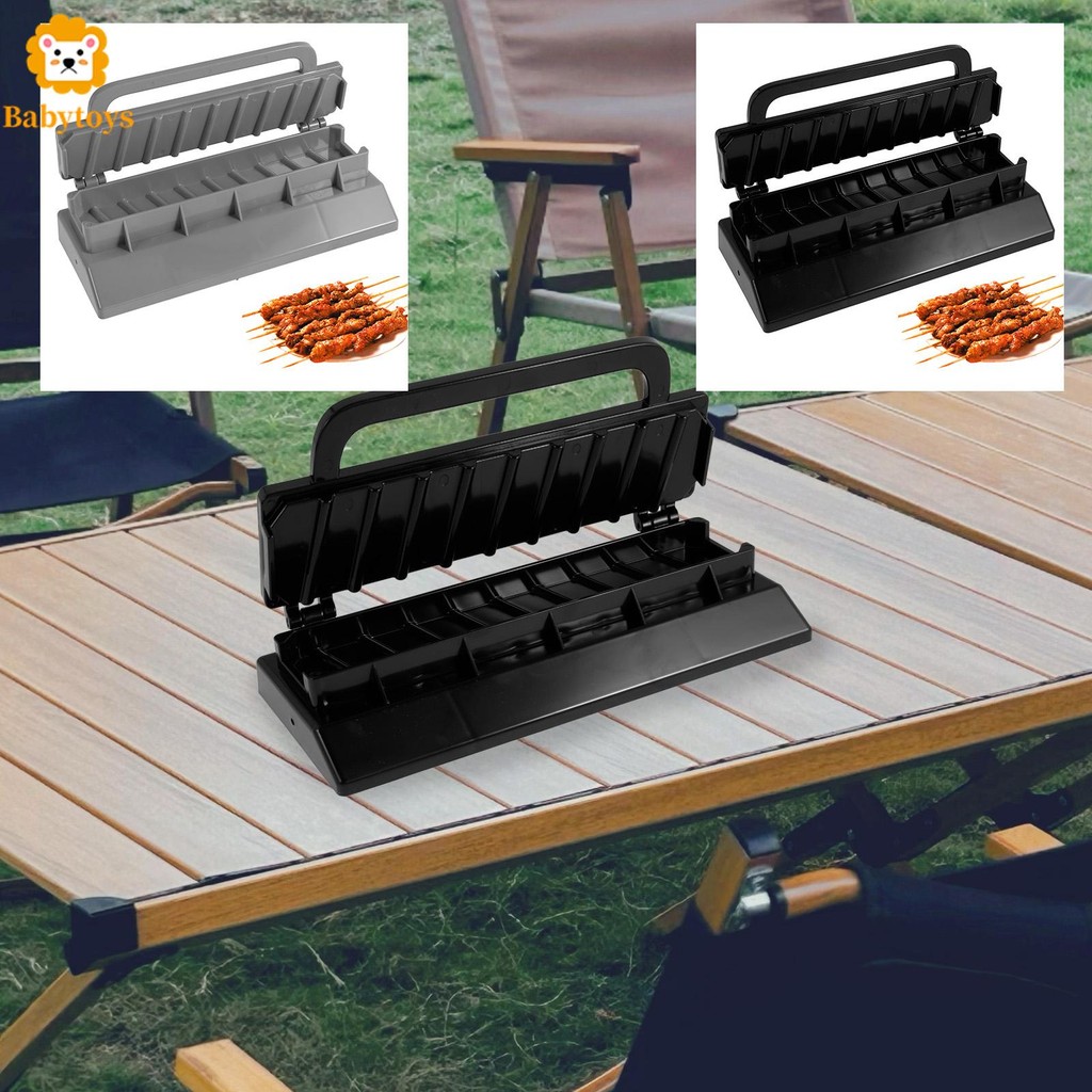 Kebab Maker Professional พลาสติก Kebab Maker กดไม่ติดคู่มือ Kebab Mould ทําความสะอาดง่ายบาร์บีคิว Sk