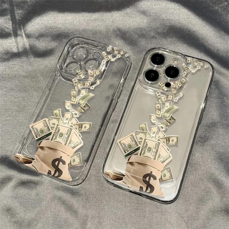 Creative กระดาษเงินสําหรับ Xiaomi Poco X6 X3 X5 F5 M6 F6 Pro F3 Mi 14T 13T 15 12T 11T Pro 11 Lite 5G NE คุณภาพสูงกันกระแทก Clear Soft กรณี