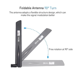 1 ชิ้น 4G LTE 5G เสาอากาศ 600-6000MHz 18dBi High Gain SMA ชายสําหรับการ์ดเครือข่ายไร้สาย Wifi Router ความไวสูงสัญญาณ