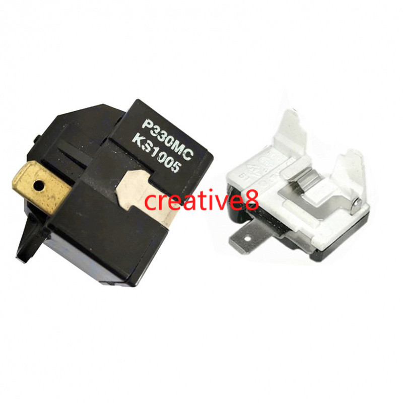 LG Haier ตู้เย็นสําหรับคอมเพรสเซอร์ตู้แช่แข็ง PTC starter P330MC KS1005 ปลั๊กเดี่ยวอุปกรณ์เสริมรีเลย