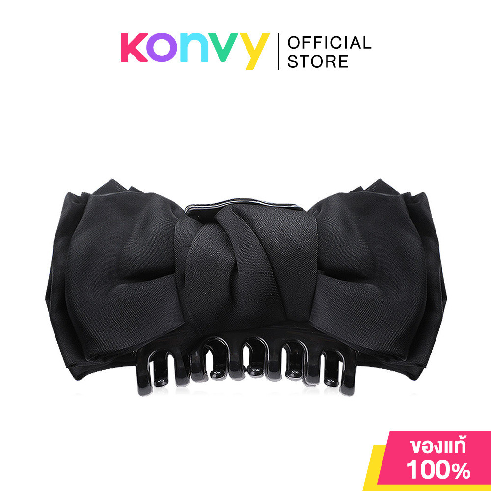Konvy Black Reversible Bow Clip คอนวี่ กิ๊บหนีบผมขนาดใหญ่ โดดเด่นด้วยรูปทรงโบว์ส