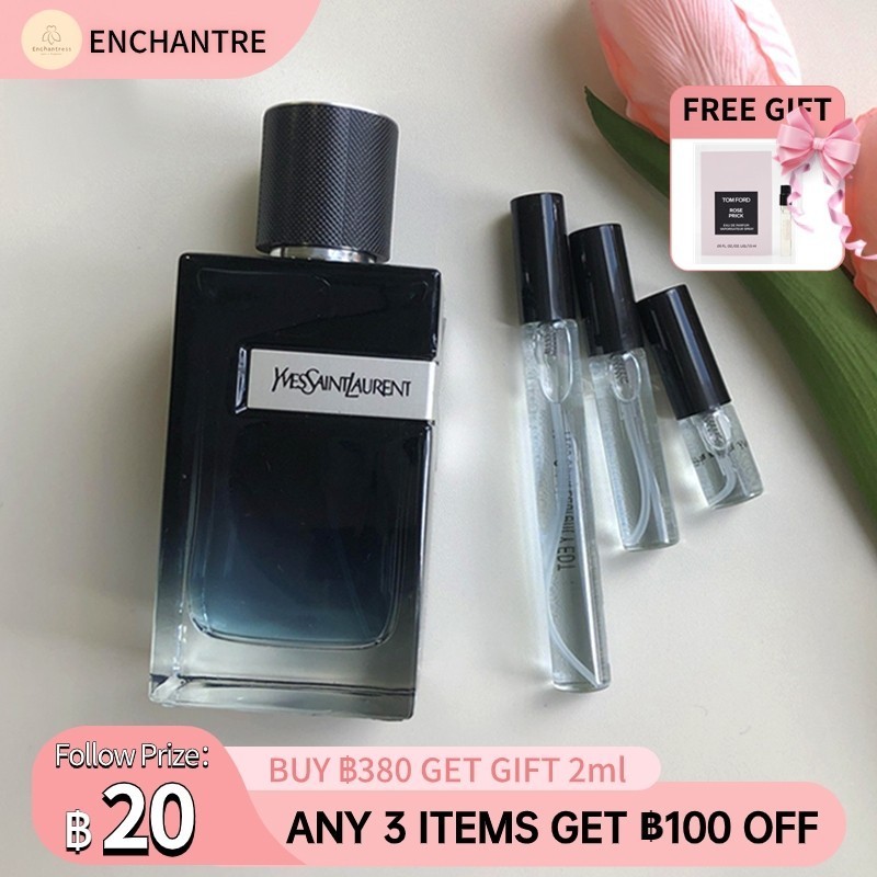 【สปอตสินค้า】น้ําหอมแท้ 100% Ysl Y EDP/ Y EDT 2022/Y Eau Fraiche EDT 2ml/5ml/10ml น้ําหอมจิ๋ว น้ําหอมแบ่ง
