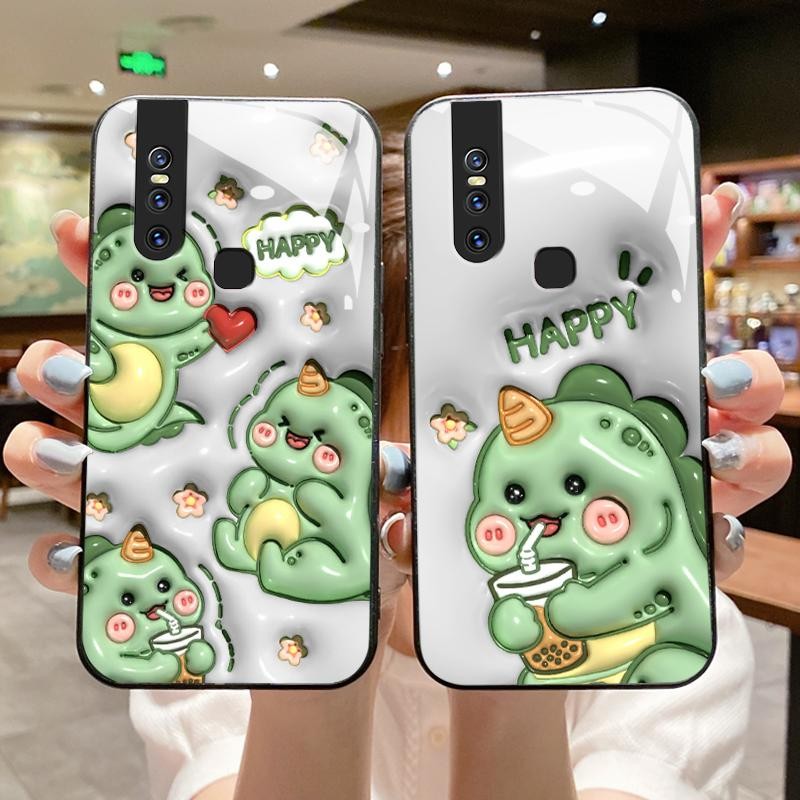 เหมาะสำหรับ VIVO V15 V23e V19 V23 V9 Youth 6GB V21 4G 5G V11 V11i V20 Pro V21s กรณีโทรศัพท์มือถือกันกระแทกเคส Simple