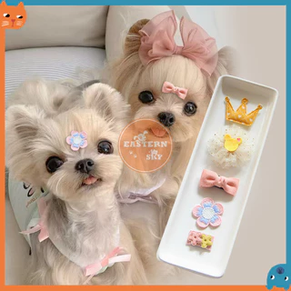 5 ชิ้น/แพ็คสัตว์เลี้ยงน่ารัก BB คลิปกิ๊บลูกสุนัขเท็ดดี้ Marzis สุนัขแมวกิ๊บสัตว์เลี้ยง Headwear อุปกรณ์เสริมผม