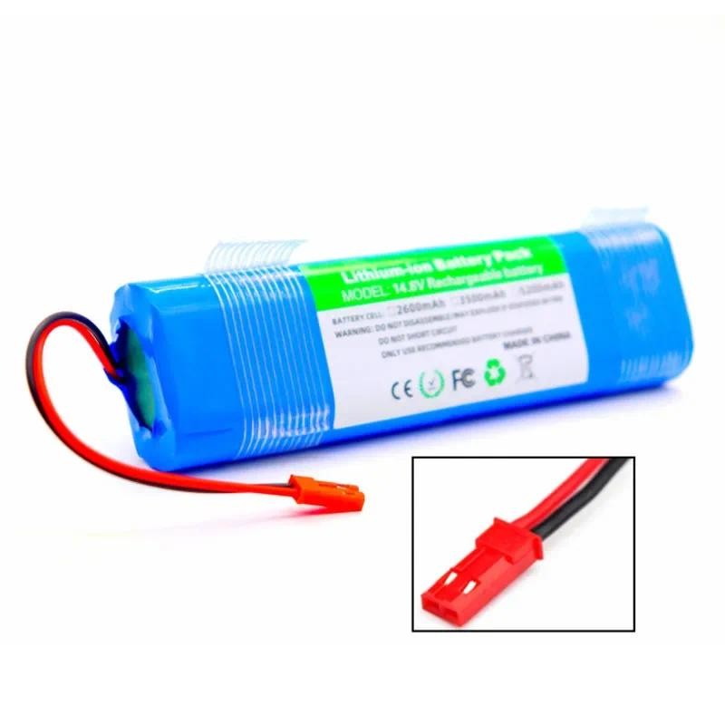 แบตเตอรี่ทดแทน 14.8V 2600mAh 3500mAh ดั้งเดิมสำหรับหุ่นยนต์ดูดฝุ่น ilife V50 V55 V8s V3s Pro V5s Pro