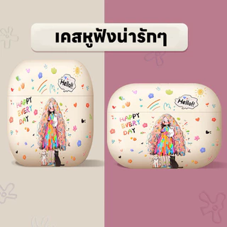 เคสหูฟังซิลิโคนนิ่ม เคสป้องกันหูฟัง ลายการ์ตูน เคสหูฟังลายการ์ตูนน่ารัก ซิลิโคนนิ่ม กันรอยขีดข่วน สำหรับAirpods3/4/Pro2