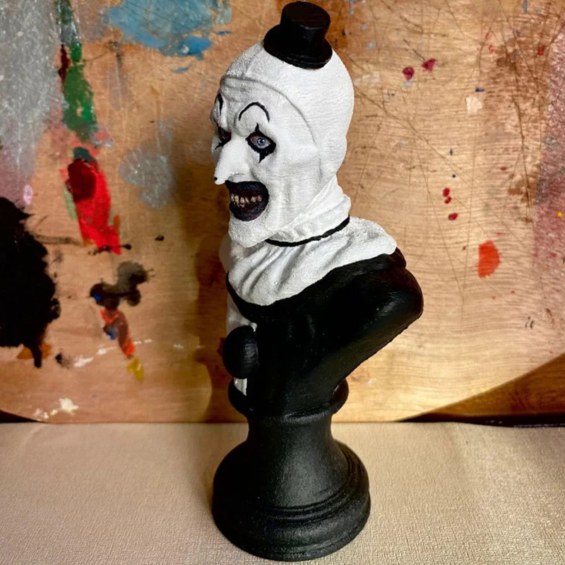 Terrifier Art The Clown Figure Horror Clown Indoor/Outdoor Garden Statue Halloween Decoration Hallow