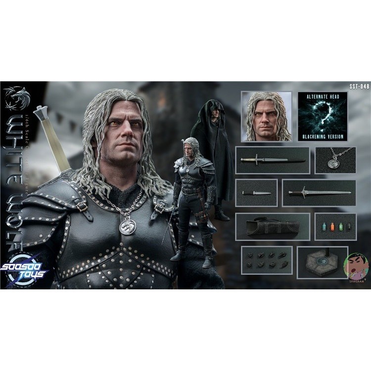 Soosoo Toys 1/6 SST-048 the Witcher Geralt of Rivia Action Figure