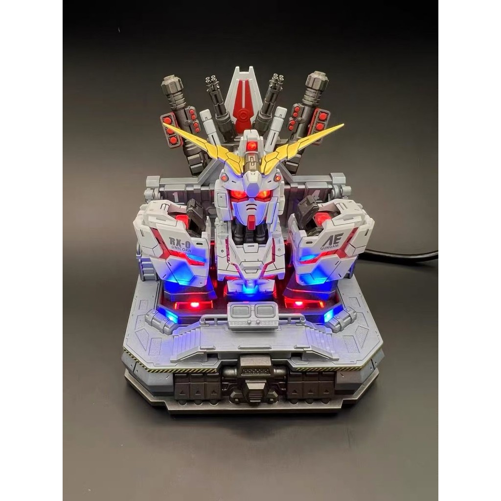 Rx-0 Unicorn Three-Key Cap Strike Freedom Gundam Button Mechanical Keyboard Deformable Light Transmission Mecha