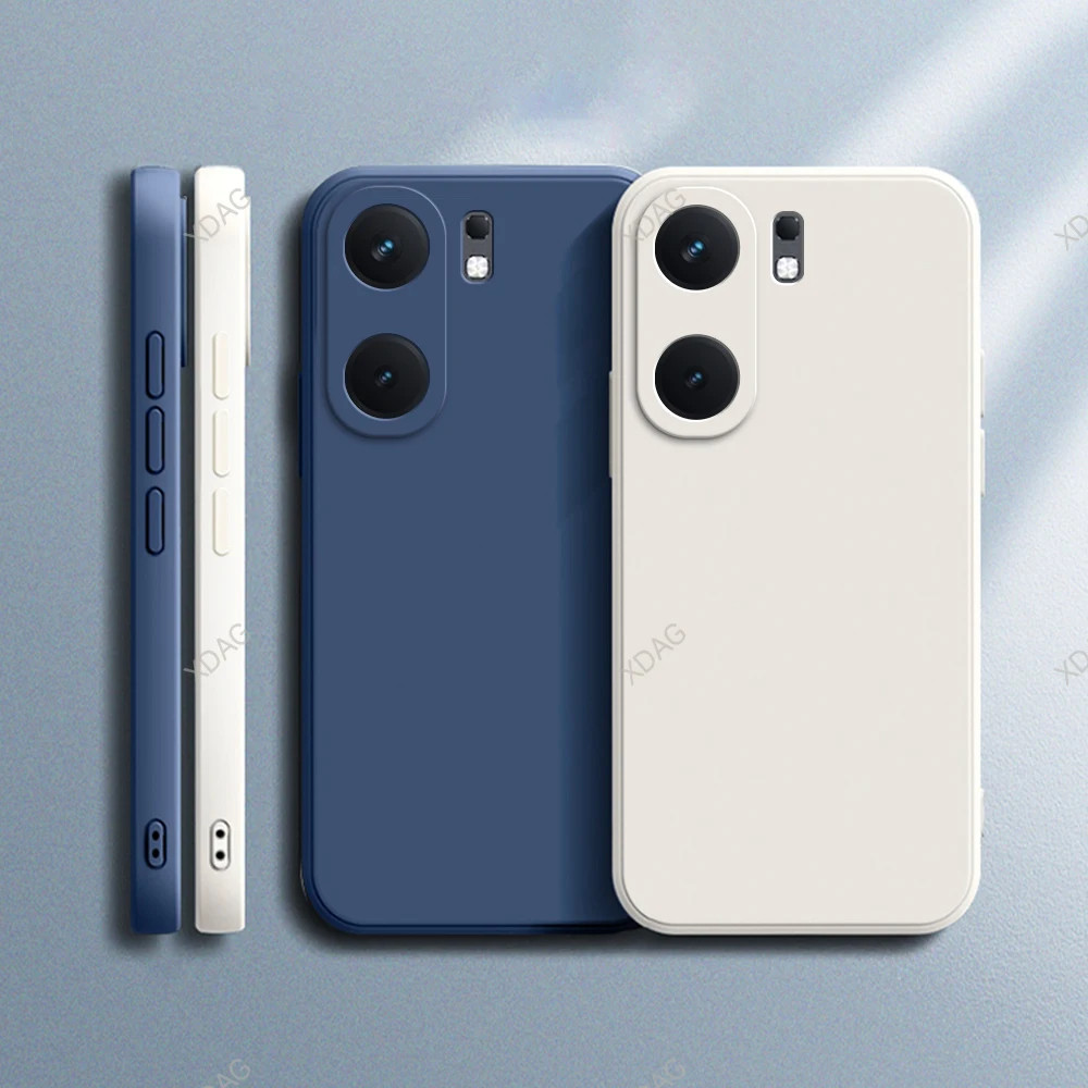 กรณีหรูหราสําหรับ VIVO iQOO Neo 10 Pro 9S Neo 9S Pro Plus 9S Pro + Soft Square ซิลิโคนเหลวกล้องฝาครอบป้องกันปลอก